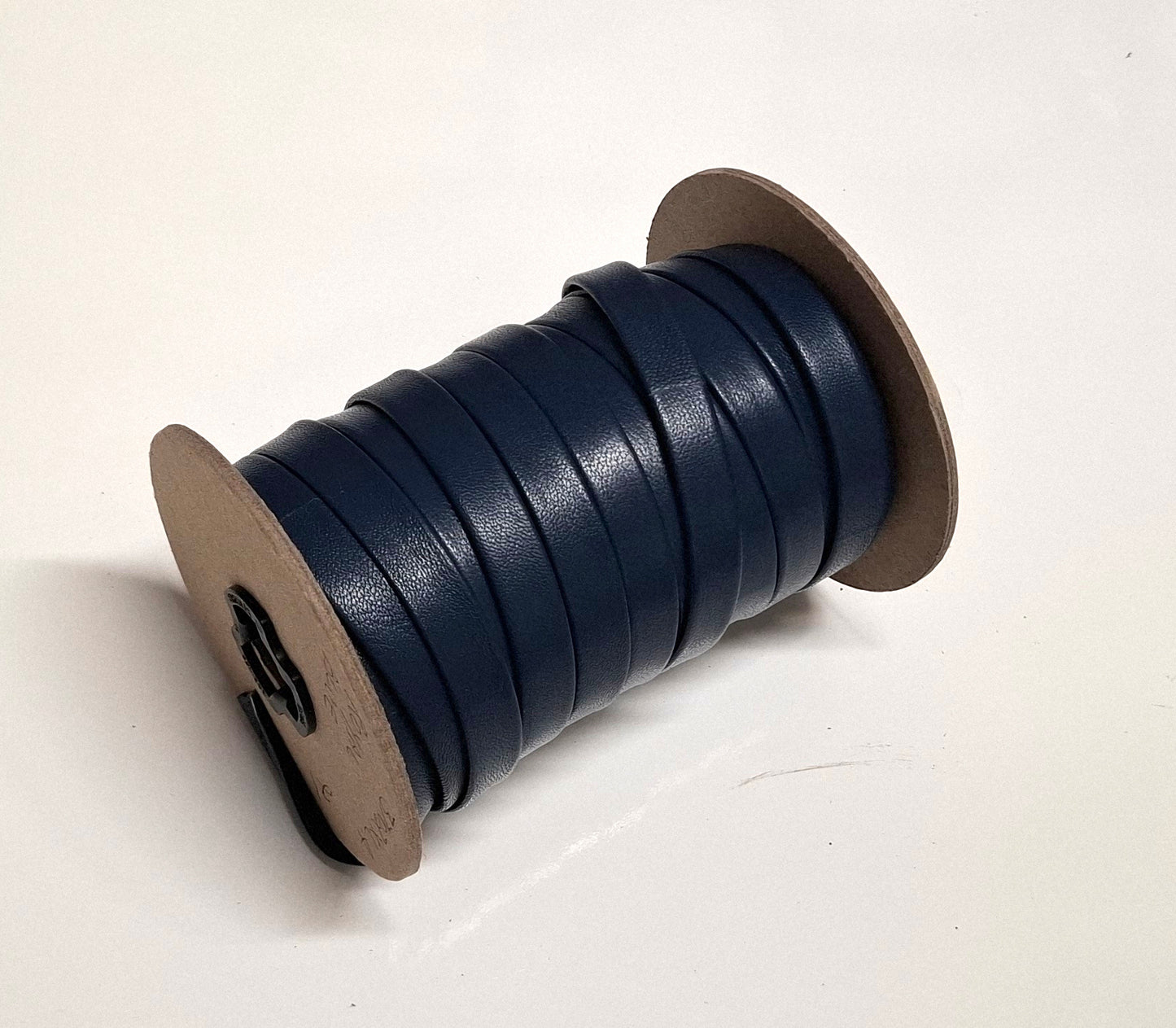 1/2" wide lamb leather strip in Royal Blue (3 yds) 3702XLA Double-folded & Reinforced