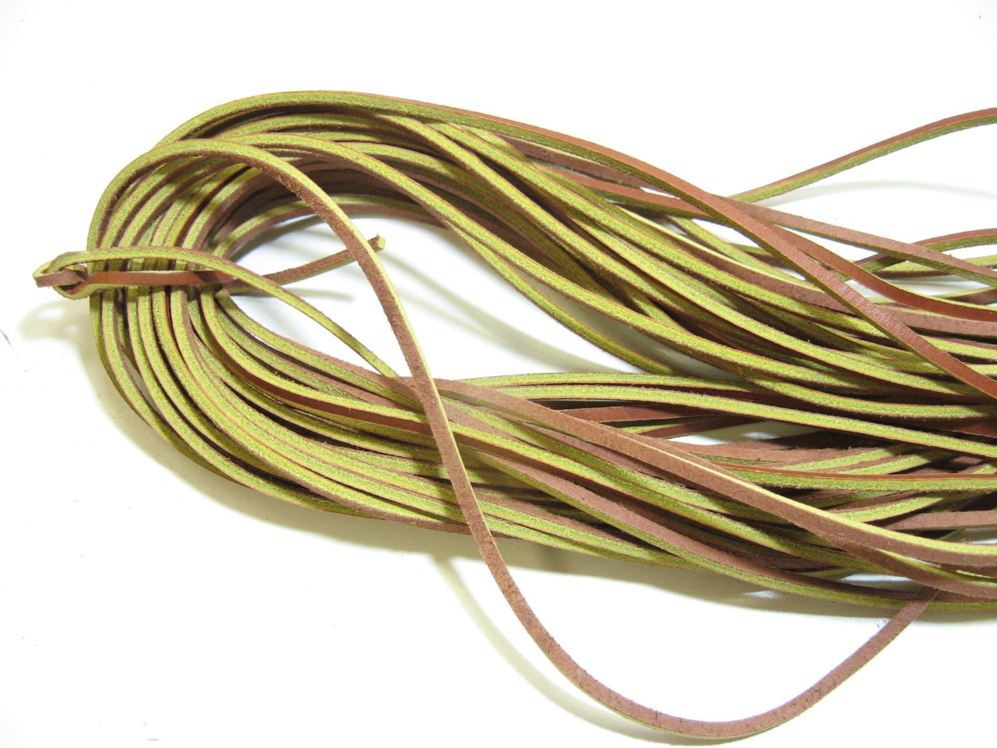 Rawhide Leather Laces 1/8" x 45" Rust