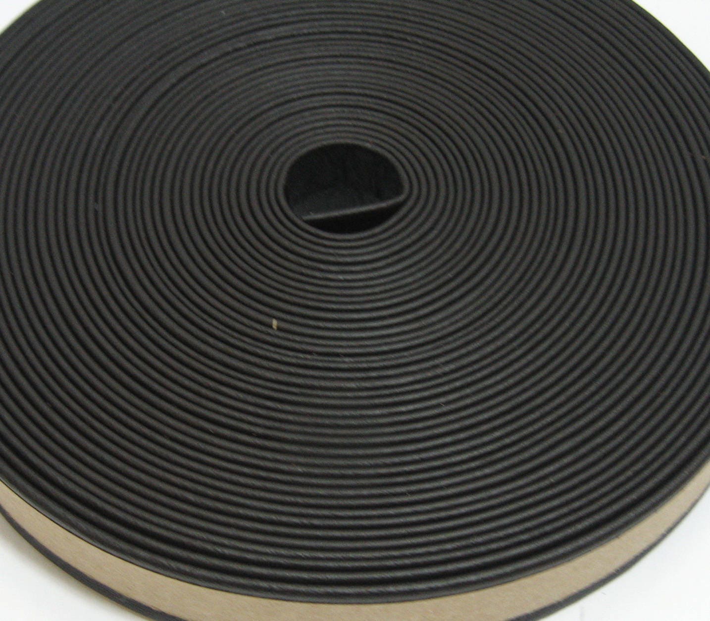 1" Double Folded, Reinforced, Cowhide Strap in Brown Climax (1 YD) 1000RD9