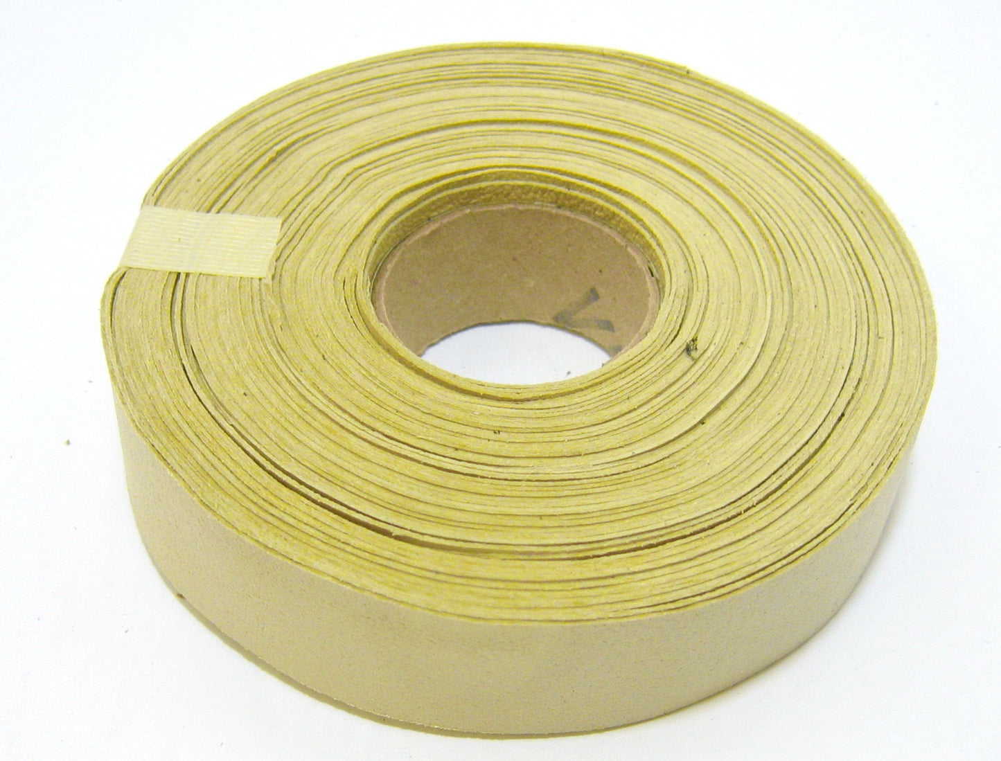 1" Flat Beige Shimmer Genuine Pig Suede Binding (5 yds) 1000NP4 trim tape; edge binding; leather tape