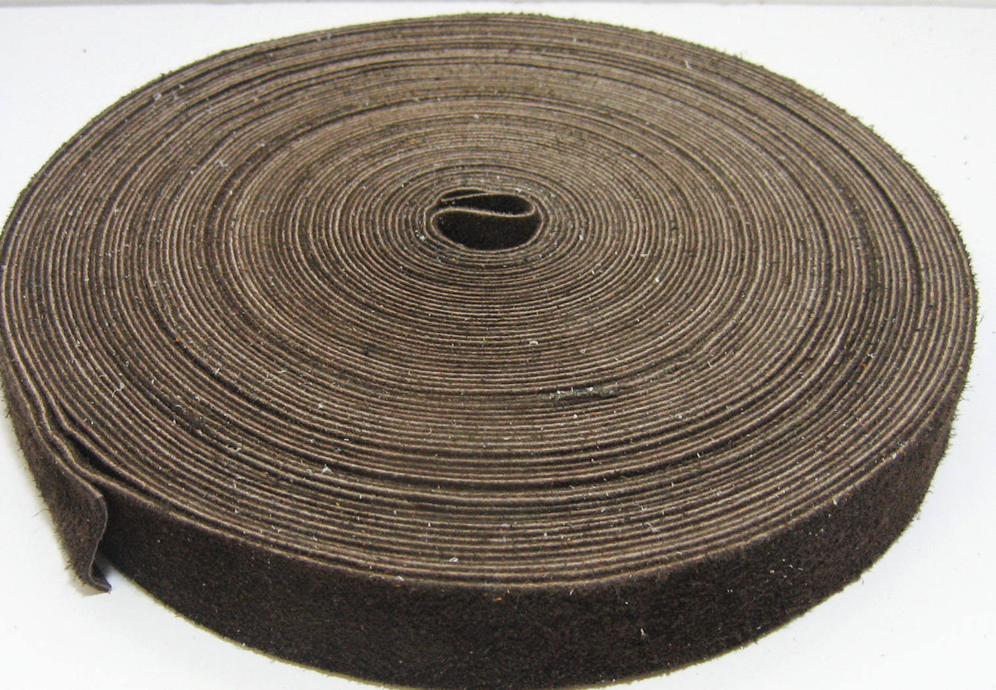 1" Flat Suede Leather Binding in Brown (3.36 yds) 1000ND5 trim tape; edge binding; leather tape
