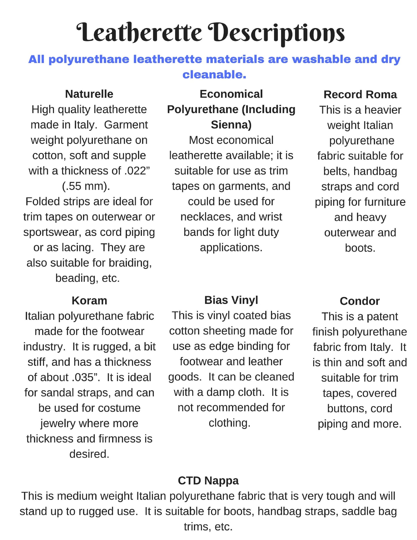 1" Double Folded, Vegan Leather Strap in Black Artik Vinyl (5 YDS) 1000BVART - straps; faux leather; handbag; sewing; crafting