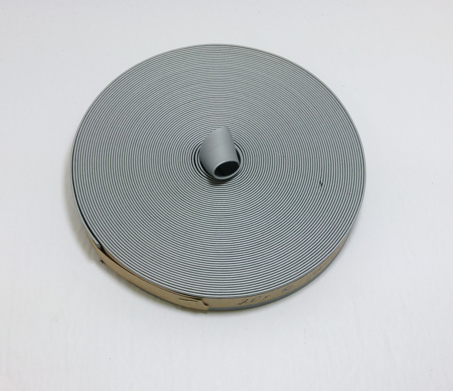 1/2" Double Folded, Vegan Leather Strap in Silver Daytona (5 YDS) 0500BVDAY vinyl