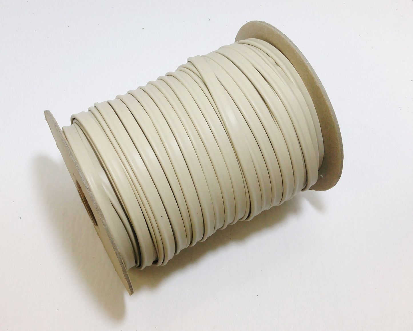 Beige #38 Vinyl Cord Piping 5/16" (5 yds) 2095XVBV musrhoom; thin piping; narrow piping; vegan; bone