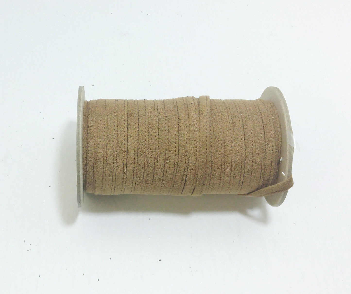 3/16" Light Brown UItrasuede Cord (5 yds) 3340XT braid; crafts; lacing; strips; jewelry cord; trimming; VEGAN