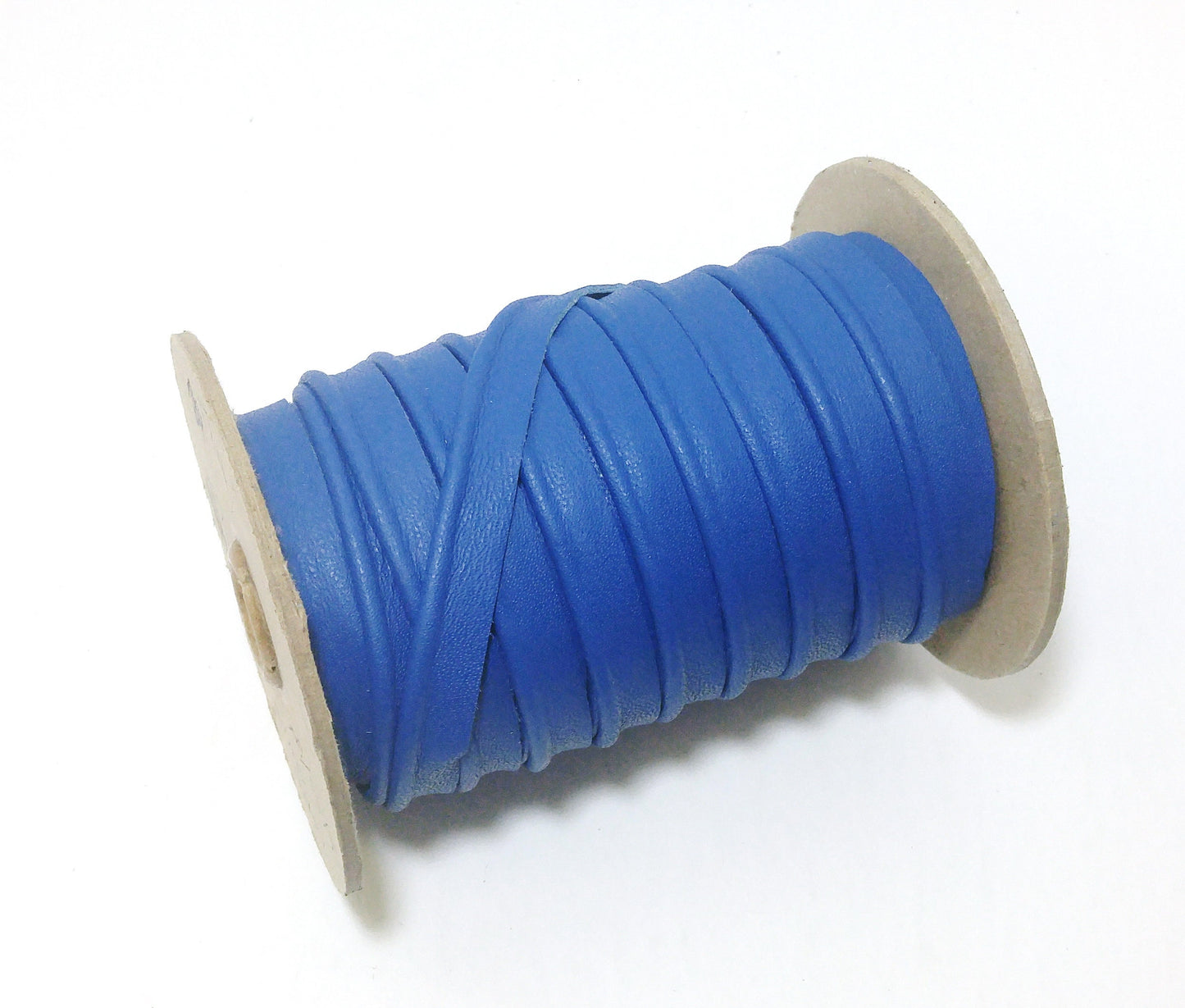 1/2" Cowhide Cord Piping in Blue Duquessa Cowhide (4 YDS) 3277XDB welting