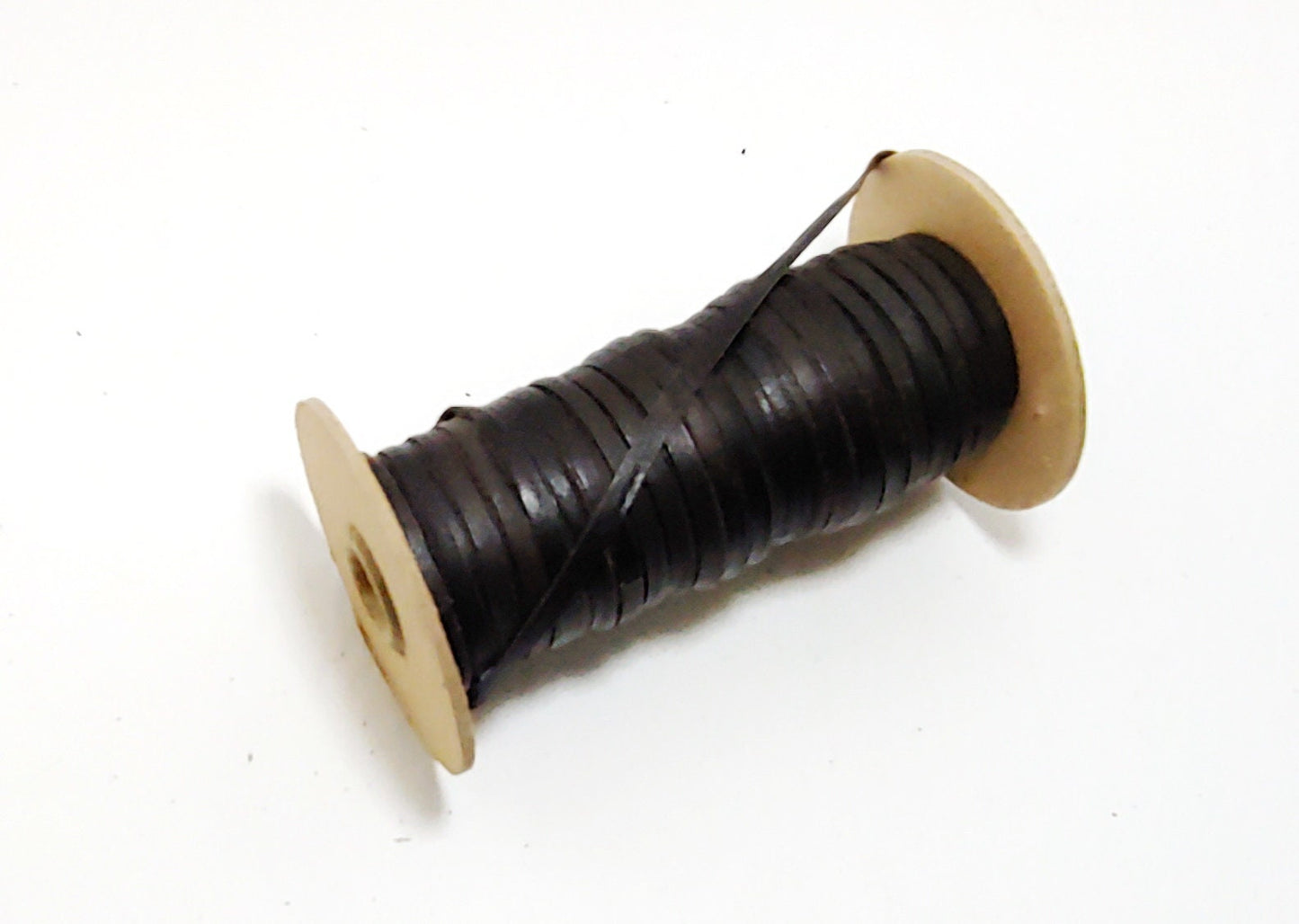 3/16" Flat, Cowhide Leather Lacing in Brown (10 YDS) SM0187ND - jewelry; dream catchers; tassels; DIY; fringe