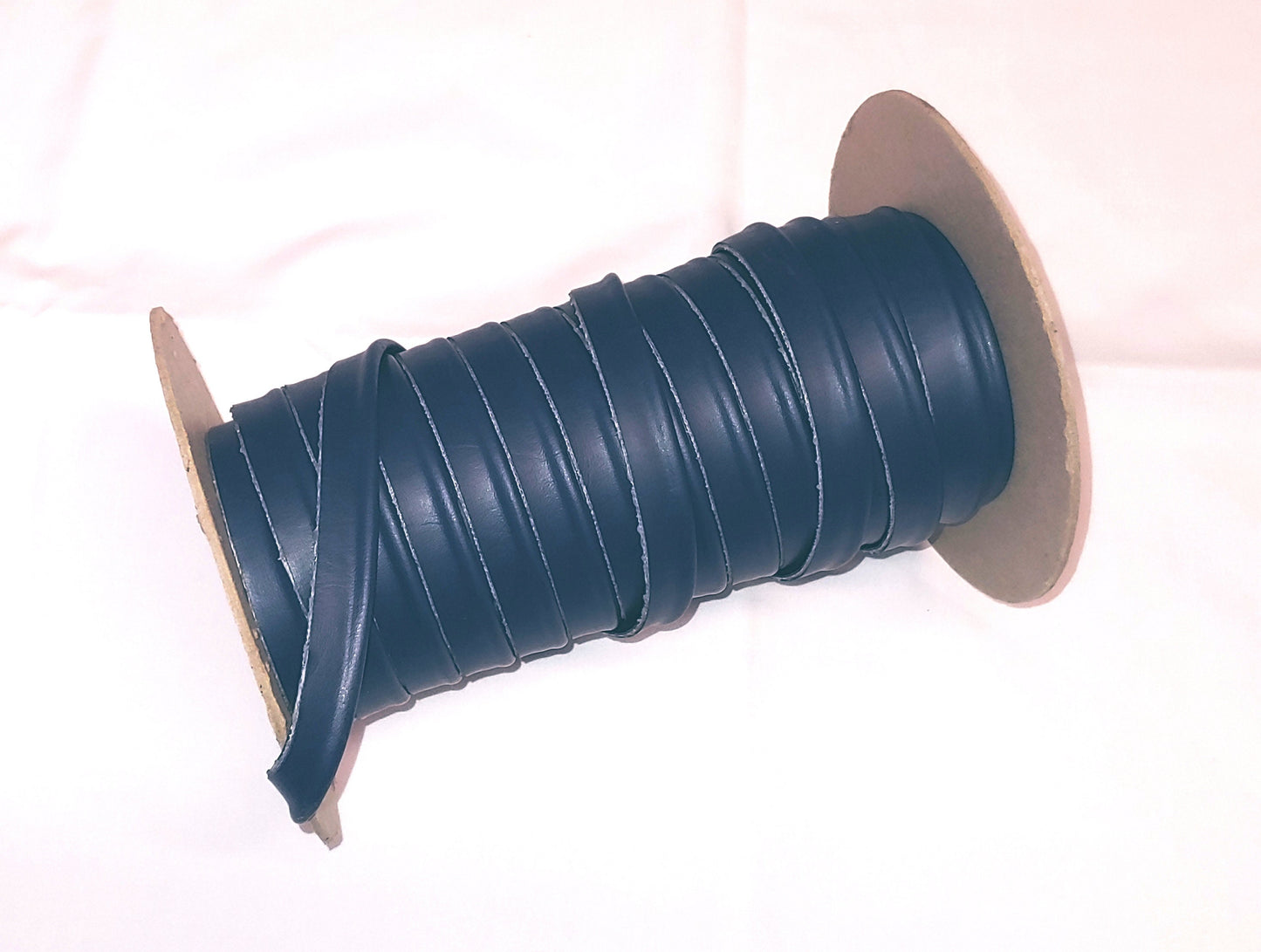 1/2" Cord Piping Blue (5 YDS) 3277XVDAY Leatherette; faux leather; vegan leather; navy indigo