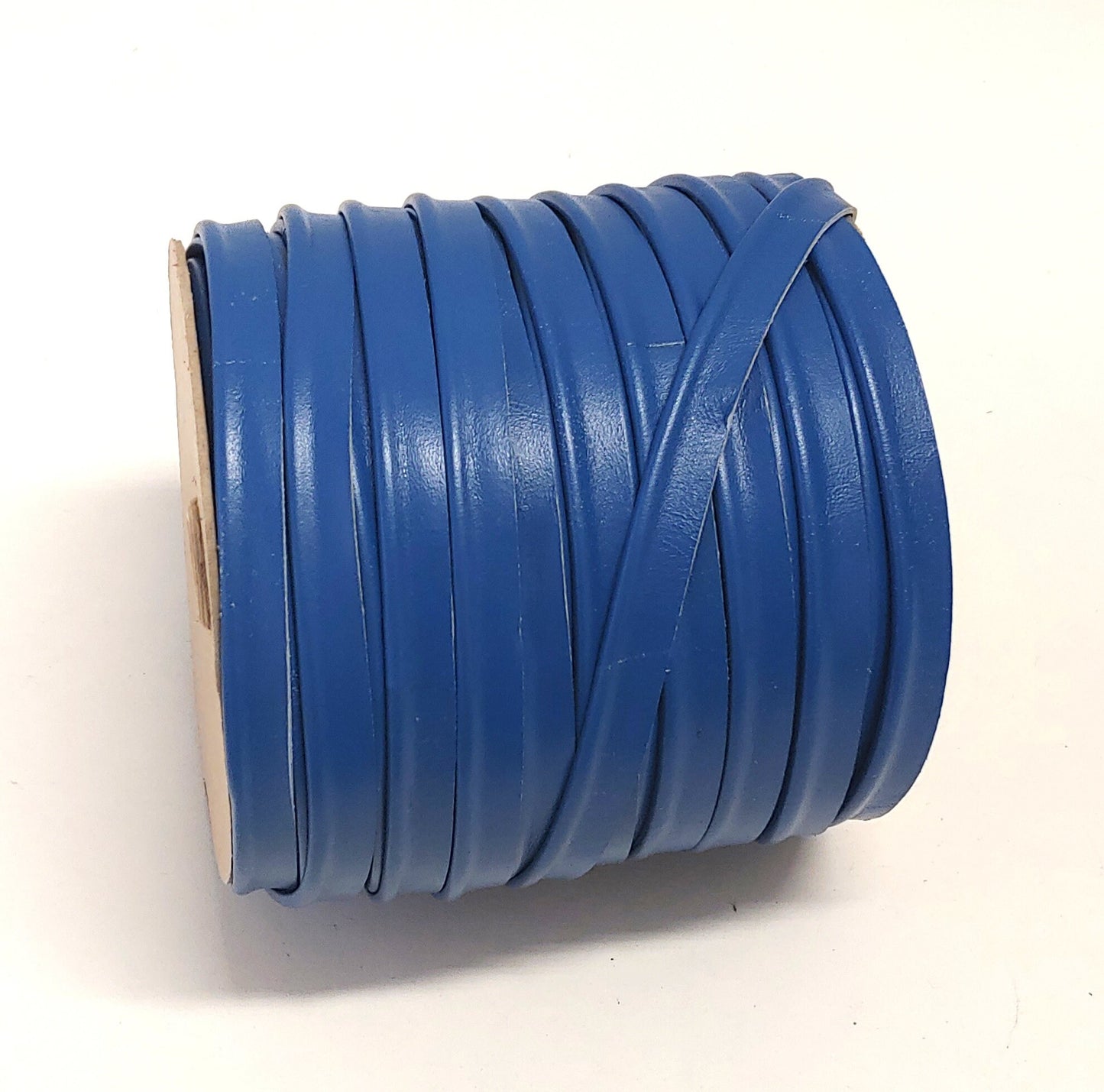 1/2" Cowhide Cord Piping in Royal Blue Calf Split (3 yds) 3277XD9