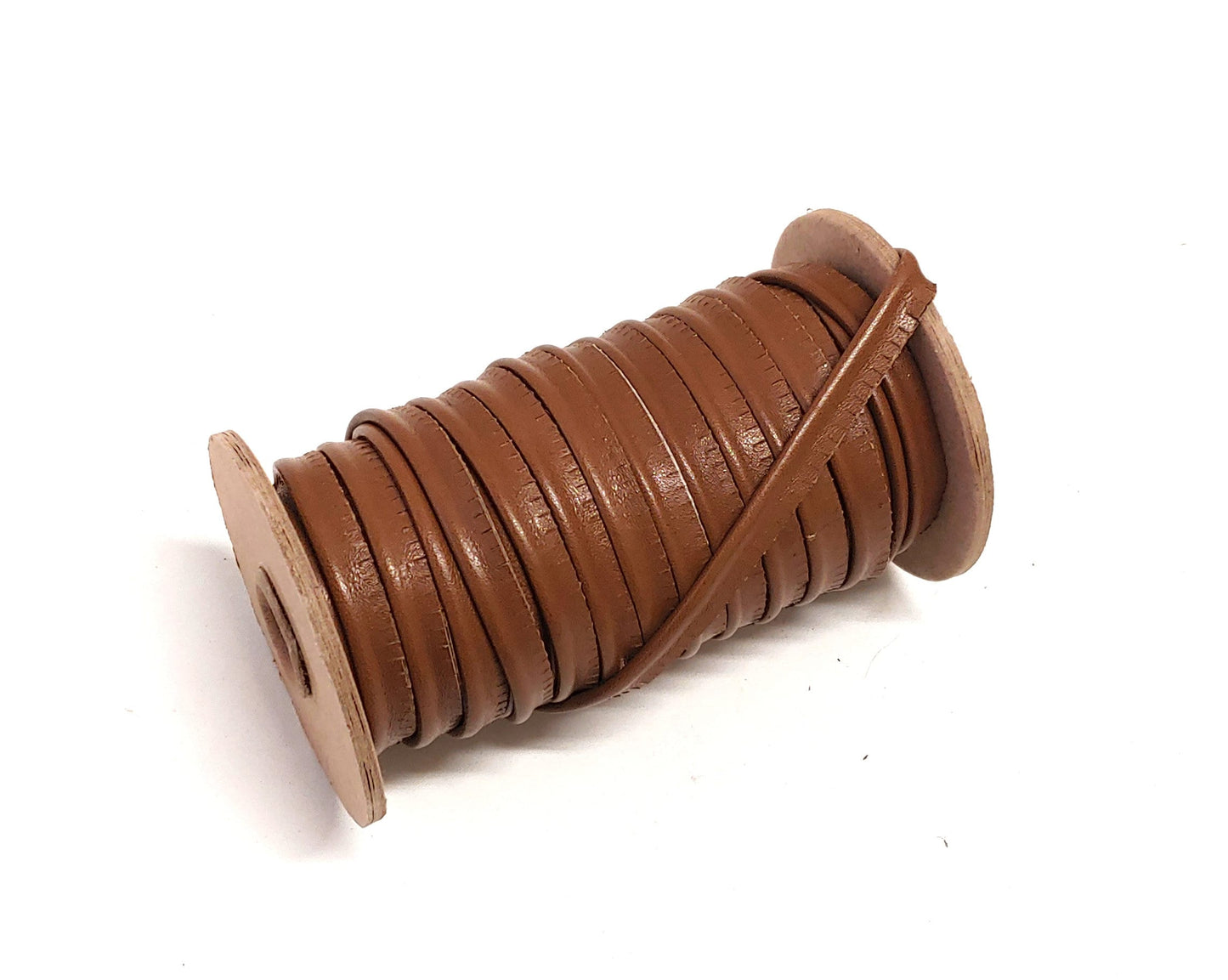 Whiskey Kid Leather Skiver Slashed Leather Cord Piping 5/16" (3 yds) 2095XKA