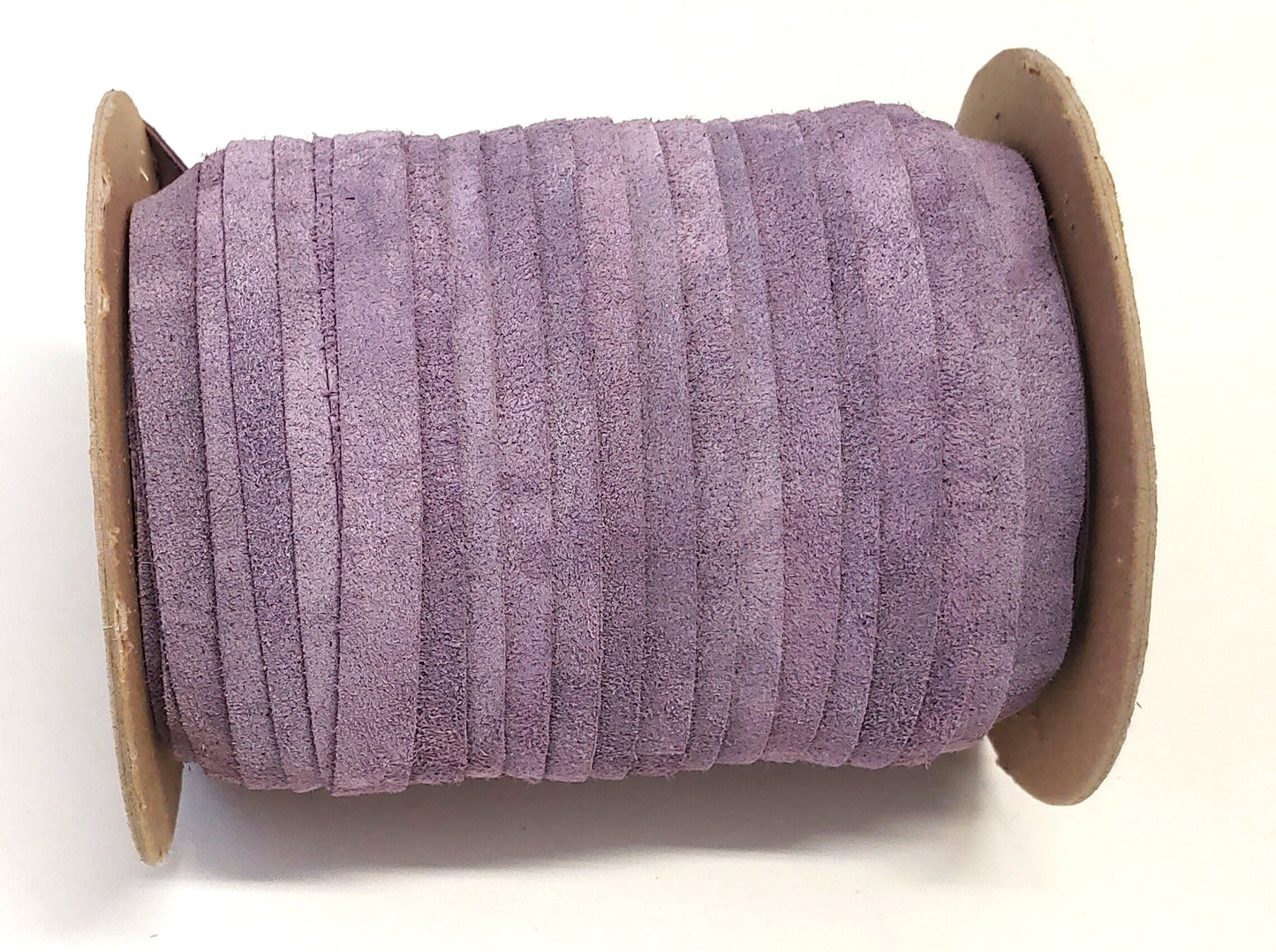 Genuine Cowhide Leather Stripping in Lilac Skiving's 9/16" (10 yds.) 0562FD