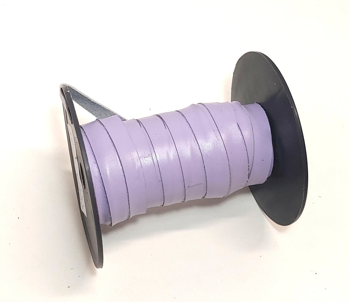 1/2" Flat Cowhide Lacing in Lilac (5YDS) 0500NDB lacing; leather string; leather strip;