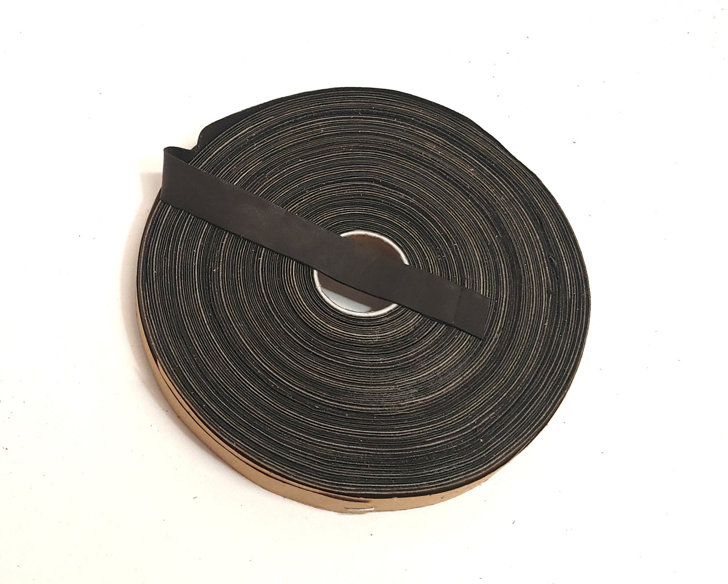 3/4" Flat, Lamb Binding in Brown Suede (5 YDS) 0750NLA - trim, edge binding, leather tape