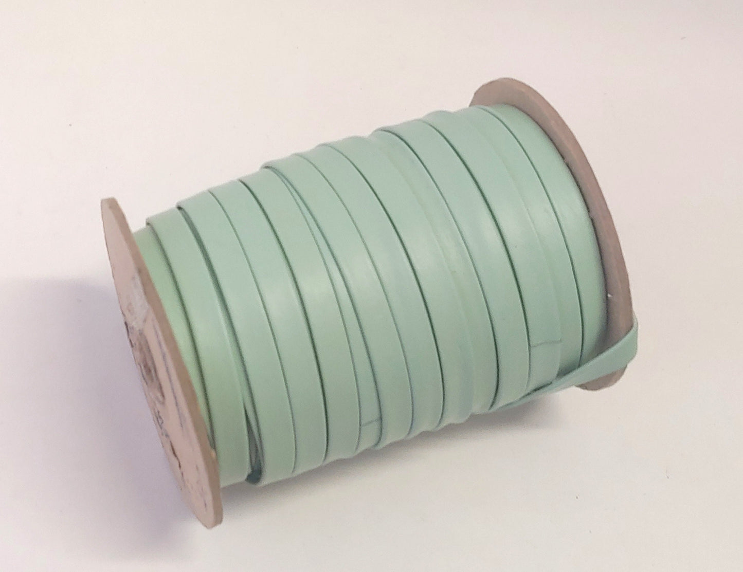 3/8" wide Cowhide Leather Stripping in Mint (3 yds) 3701XD9 Double-Folded, Reinforced