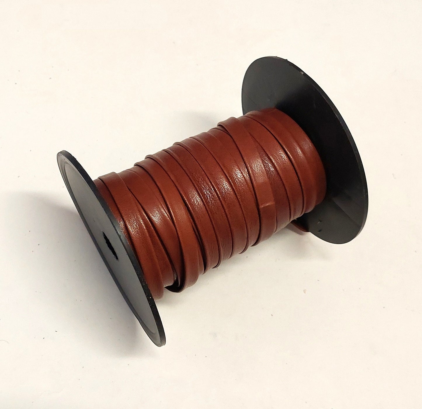 3/8" wide Kid Leather Lacing in Twig (3 yds) 3701XKA Double-Folded and Reinforced