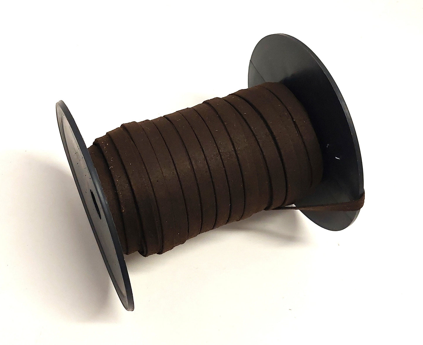 1/2" Brown Ultrasuede Fabric Stripping (5 yds) 0500BTUS faux leather strips; jewelry cord; trimming;