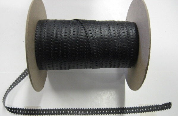 3/8 Polyurethane Trim (5 yds) Flat 3453X3 Black