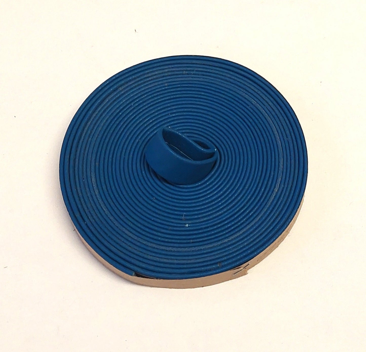 3/4" Double-folded & Reinforced Cowhide Leather Strap in Blue Duquessa (2 YD) 0750RDB