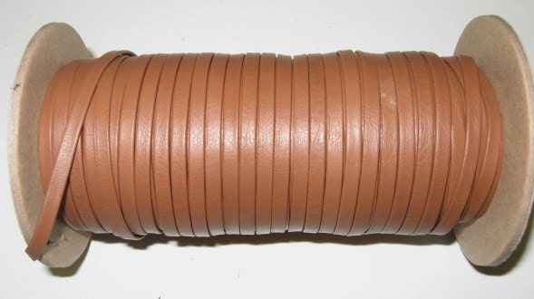 Genuine Cowhide Lacing 5/32" Tan (5 yds) 0156RDB