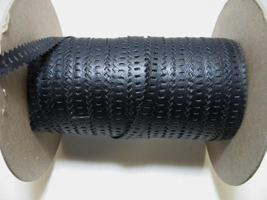 3/8 Polyurethane Trim (5 yds) Flat 3453X3 Black *card*