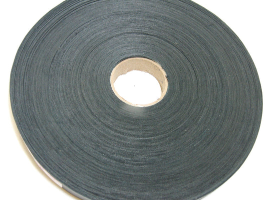 5/8" Flat, Cowhide Binding, Black Calf (5 YDS) 0625ND9