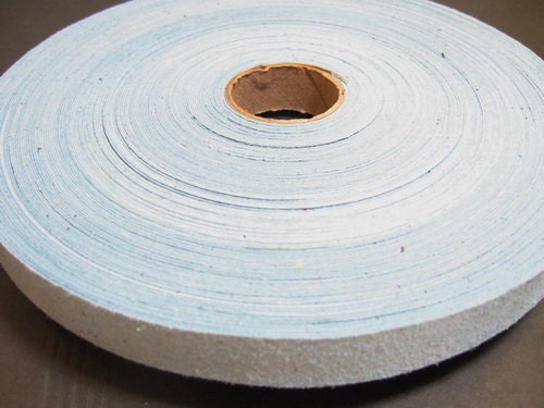 3/4" Flat, Pig Suede Binding in Baby Blue (5 yds) 0750NP2 trim tape; edge binding; leather tape