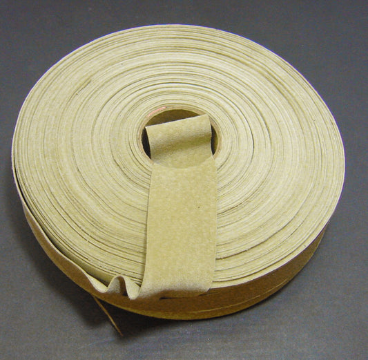 1- 1/4" Flat, Pig Suede Stripping, in Beige (3 YDS) 1250NP7 trim tape; edge binding; leather tape