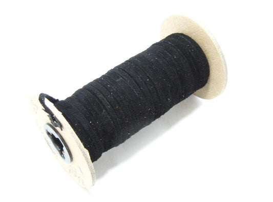 1/8" Flat, Pig Suede Leather Lacing in Black (10 YDS) 0125NP5 DIY; dream catchers; leather crafts; suede lacing; kids art