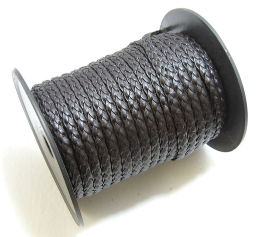 5/32 3 Strand Braid in Brown Naturelle (2 YDS) 0156BU003NAT
