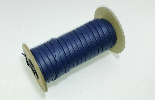 1/4" Vinyl Leatherette Stripping in Blue Daytona (10 yds) 0250BVDAY faux leather strips; jewelry cord; trimming; VEGAN