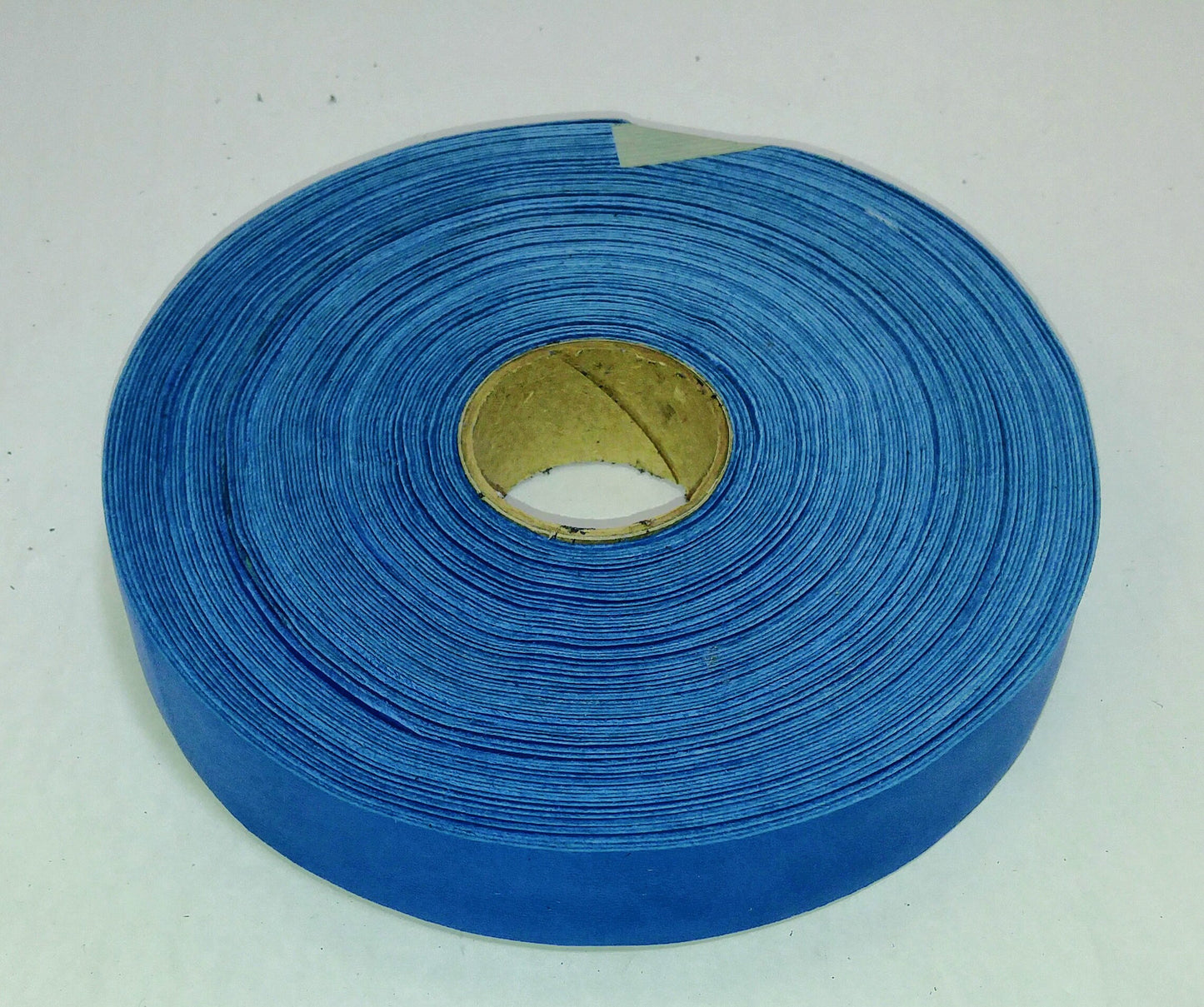 1" Flat, Lamb Leather Binding in Cobalt Blue Lambskin (3 YDS) 1000NLA - trim, edge binding, leather tape