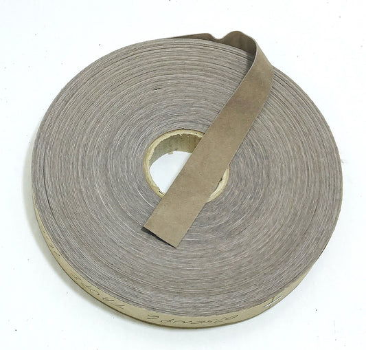 3/4" Flat, Pig Suede Stripping, in Taupe (3 yards) 0750NP6  trim tape; edge binding; leather tape