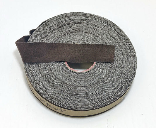 1-1/2" Flat Noisette Pig Split Suede Binding (3 yds) 1500NP4 - edge binding; trim tape brown; nut; hazelnut