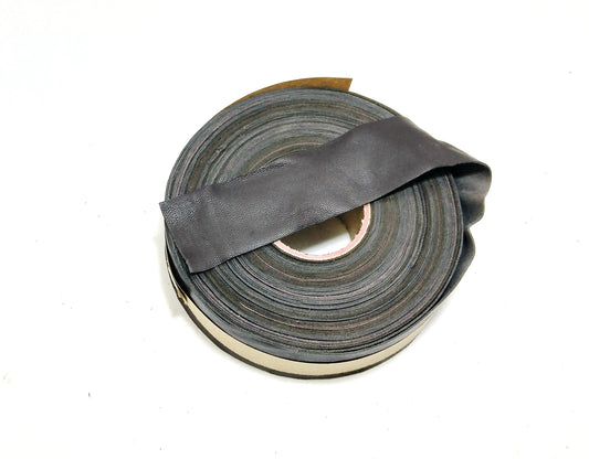 1-1/2" Flat, Cowhide Binding in Medium Brown (2.39 YDS) 1500NDB trim tape; edge binding; leather tape *card*