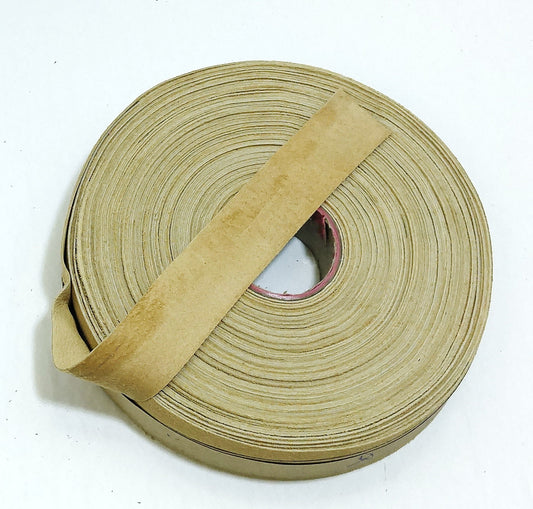 1" Flat, Pig Suede Stripping, in Doré (5 YDS) 1000NP6 trim tape; edge binding; leather tape