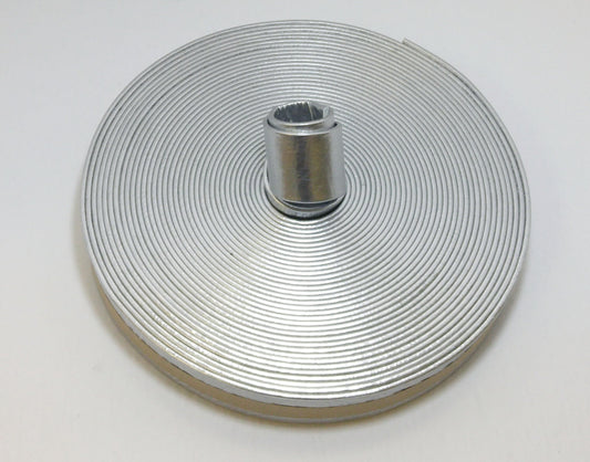 1-1/2"  Double Folded, Reinforced, Genuine Cowhide Leather Strap in Silver Crush Metallic (1 YD) 1500RCD