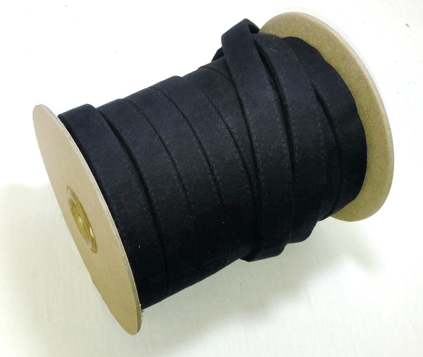 3/4" Wide Black Fused Lycra Strap Back to Back and Stitched - Slight Stretch - Very Sturdy (3 yards)