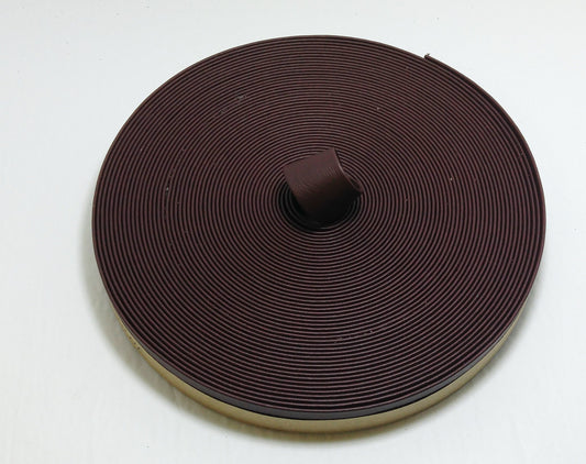 3/4" Double Folded Vegan Leather Strap in Wine Centura (5 YDS) 0750BVCEN vinyl purple maroon