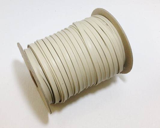 Beige #38 Vinyl Cord Piping  5/16" (5 yds) 2095XVBV musrhoom; thin piping; narrow piping; vegan; bone
