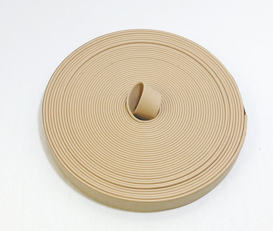 3/4" Double Folded and Reinforced, Cowhide Leather Strap in Coach Issy (2 YDS) 0750RCD Beige; tan; nude; natural; matte