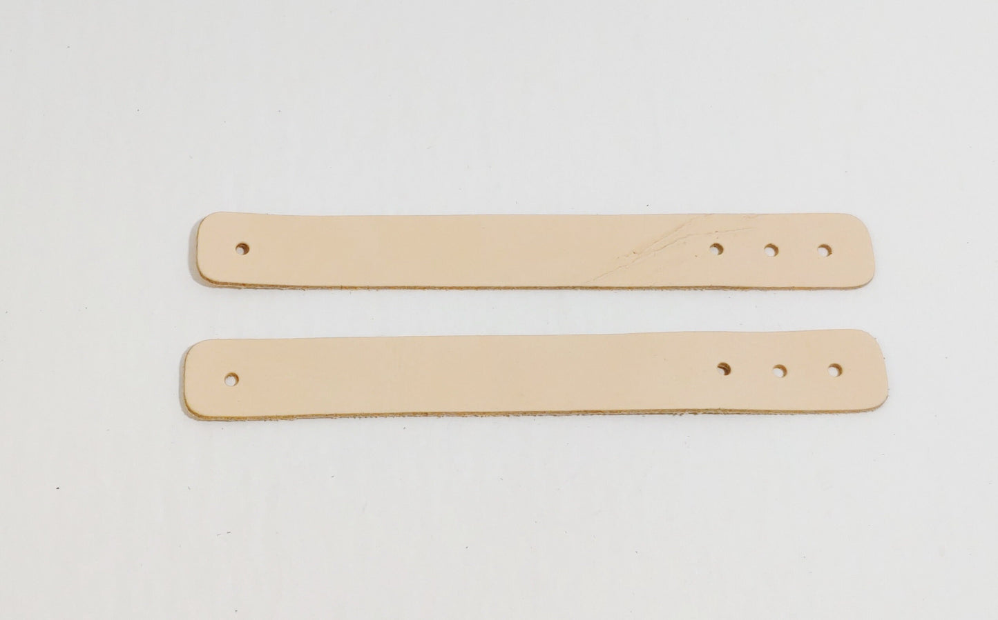 Real Natural Veg Tan Leather Jacket Belt Closure 7" x 3/4" (2 pcs) HR1 tabs; crafting; sewing; leatherworking; belt closure, scarf, clothing