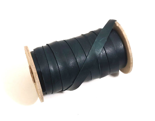1/2" Flat, Lacing in Forest Green Cowhide (5 yds) 0500ND9