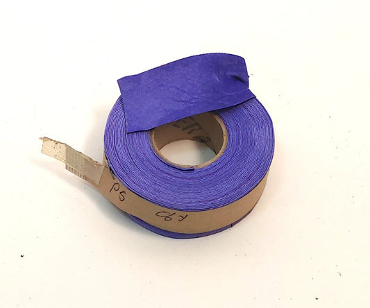 1- 1/4" Flat, Pig Suede Stripping, in VIOLET (2 YDS) 1250NP5 trim tape; edge binding; leather tape purple blue