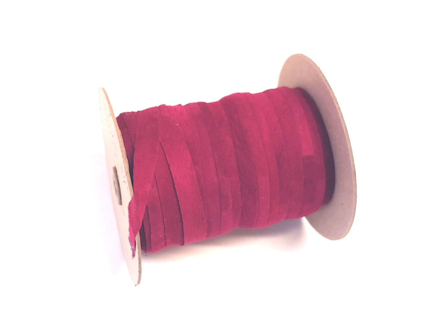 Genuine Cherry Pig Suede Stripping 1/2" flat (5 yds) 0500NP5