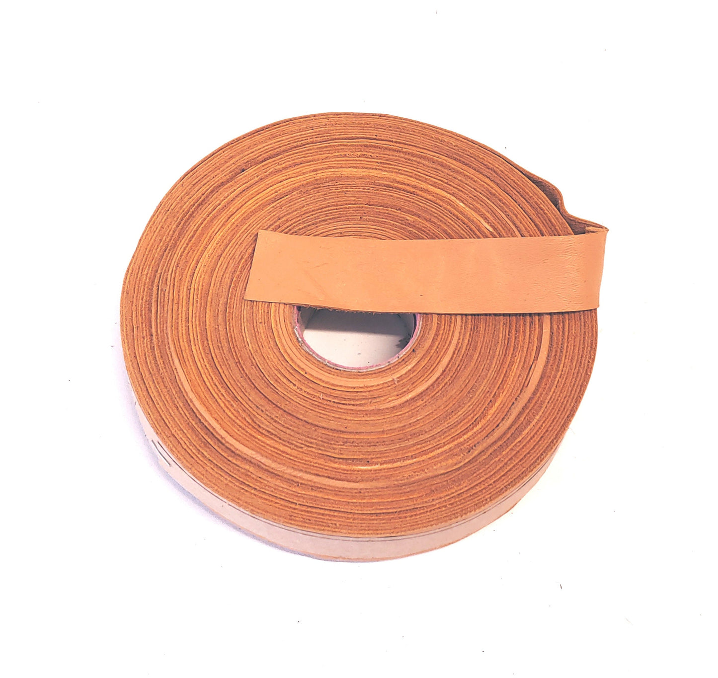 1" Flat Genuine Deerskin Leather Edge Trim or Binding in Mustard  (2 yards) 1000NHH