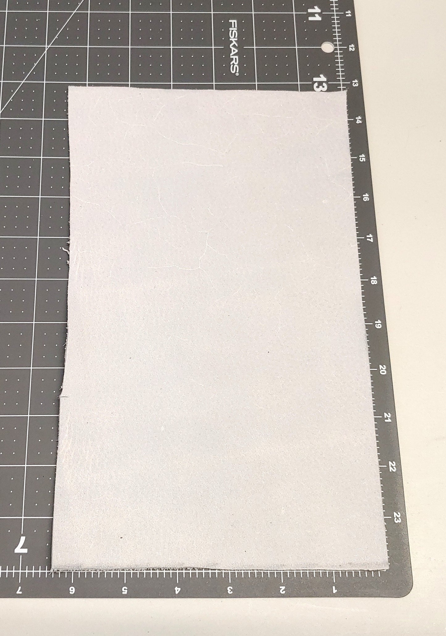 Leather Die Cut Rectangles 6" x 11" in Genuine Cowhide Suede Leather - choose your color