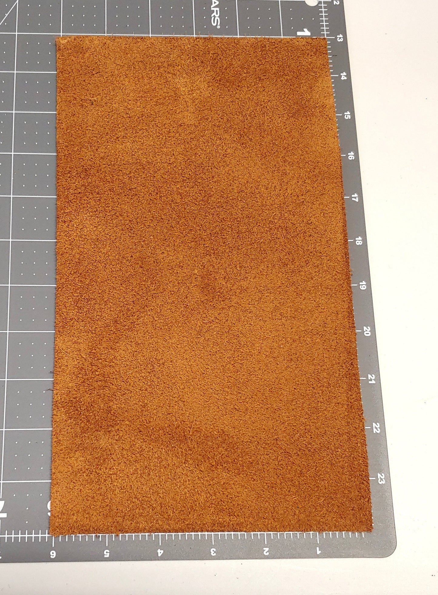Leather Die Cut Rectangles 6" x 11" in Genuine Cowhide Suede Leather - choose your color