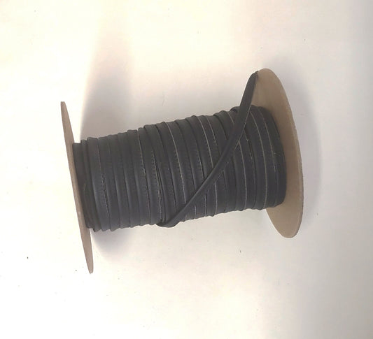 Navy Blue Polyurethane Leatherette Cord Piping 5/16" (5 yds) 2095XULT
