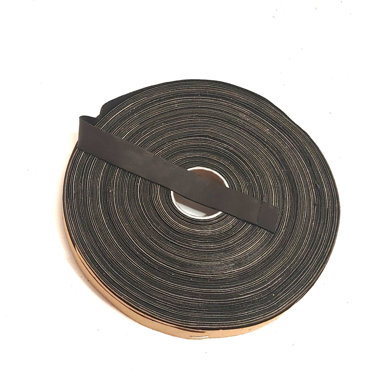 3/4" Flat, Cowhide Leather Binding in Steel Gray (5 YDS) 0750NDB trim tape; edge binding; leather tape