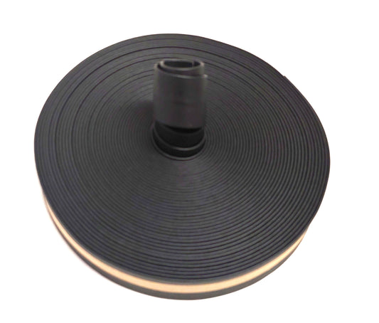 1.5"  Double Folded, Reinforced, Cowhide Strap in Dark Navy Calf (1 YD) 1500RDD